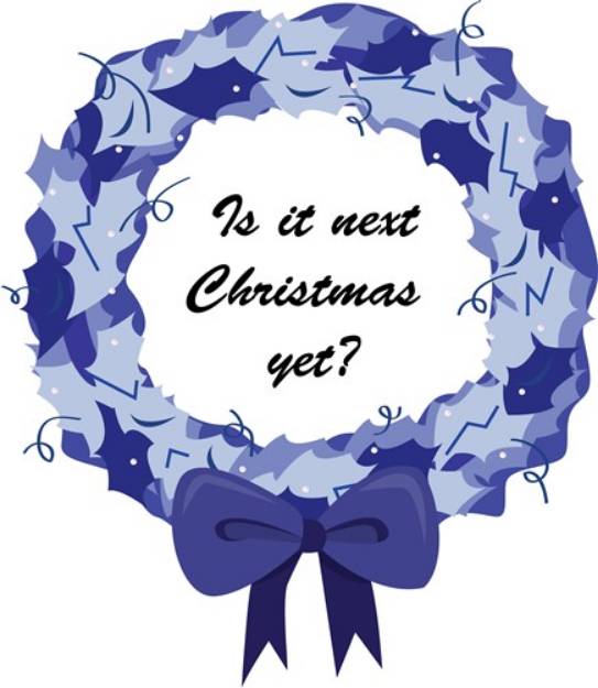 Picture of Next Christmas SVG File