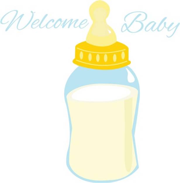 Picture of Welcome Baby SVG File