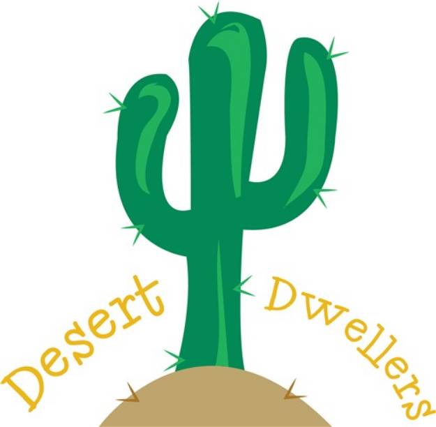 Picture of Desert Dwellers SVG File