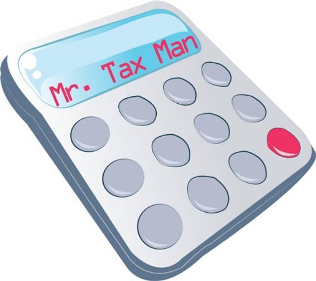 Picture of Tax Man SVG File