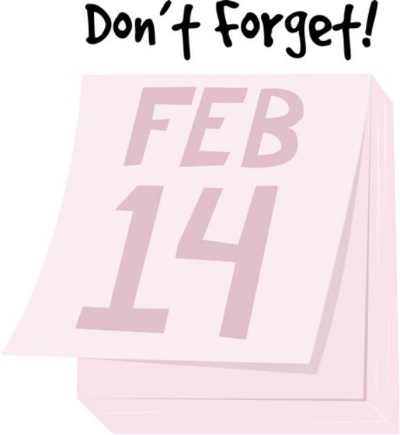 Picture of Dont Forget SVG File