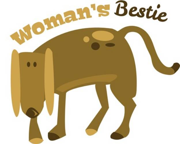 Picture of Womans Bestie SVG File