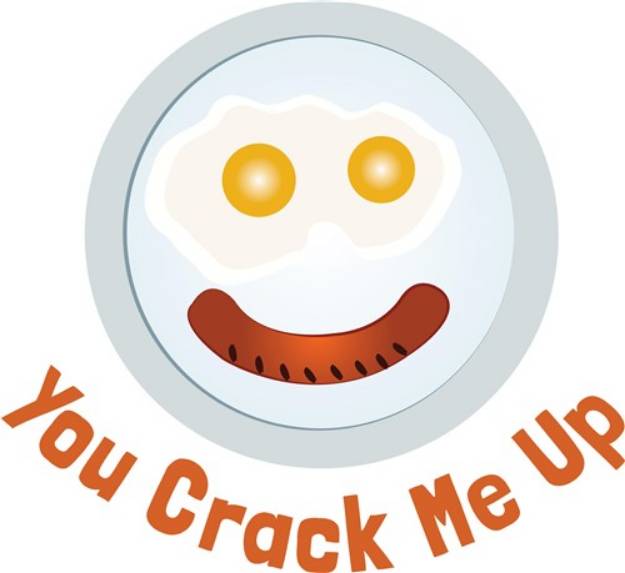 Picture of Crack  Me Up SVG File