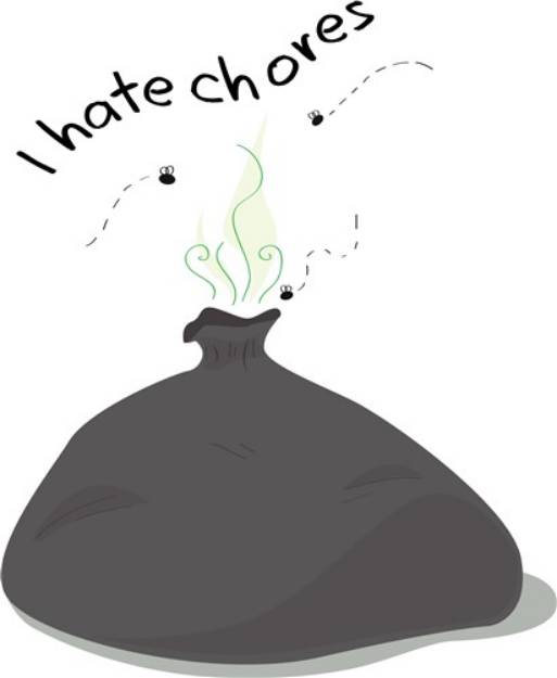 Picture of Hate Chores SVG File