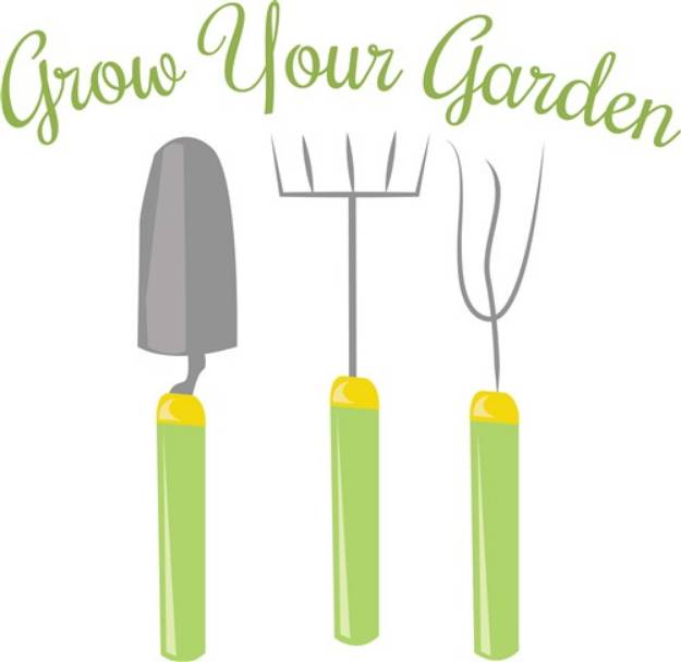 Picture of Grow Your Garden SVG File