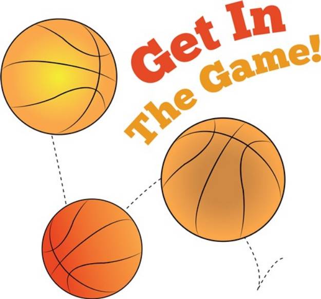 Picture of Get In the Game SVG File