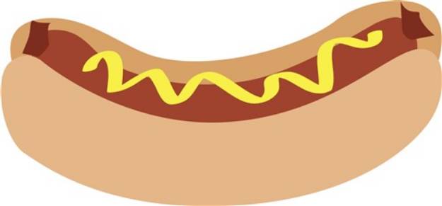 Picture of Hot Dog SVG File