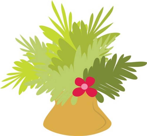 Picture of Floral Plant  SVG File