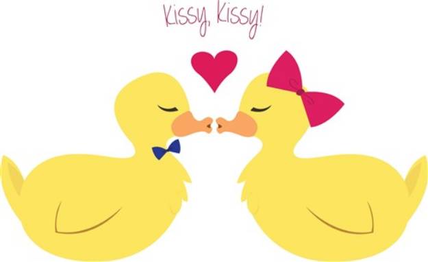 Picture of Kissy Kissy SVG File