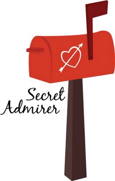 Picture of Secret Admirer SVG File