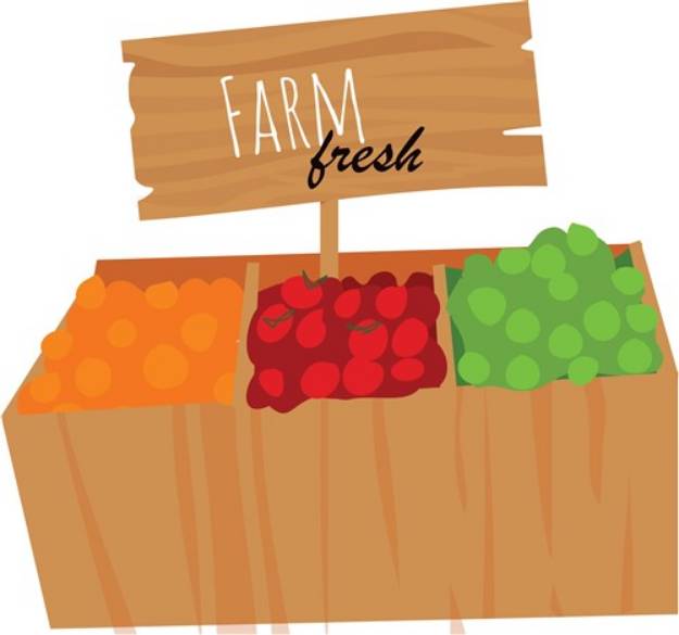 Picture of Farm Fresh SVG File