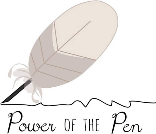 Picture of Power Of Pen SVG File