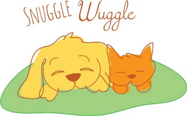 Picture of Snuggle Wuggle SVG File