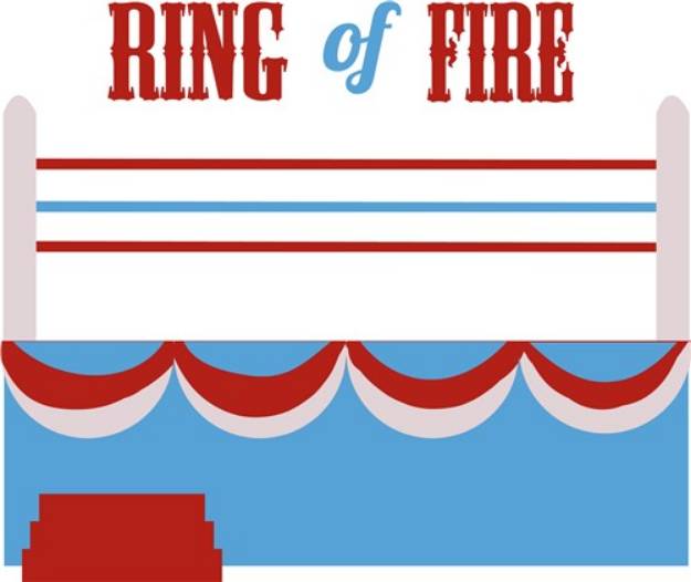 Picture of Ring Of Fire SVG File