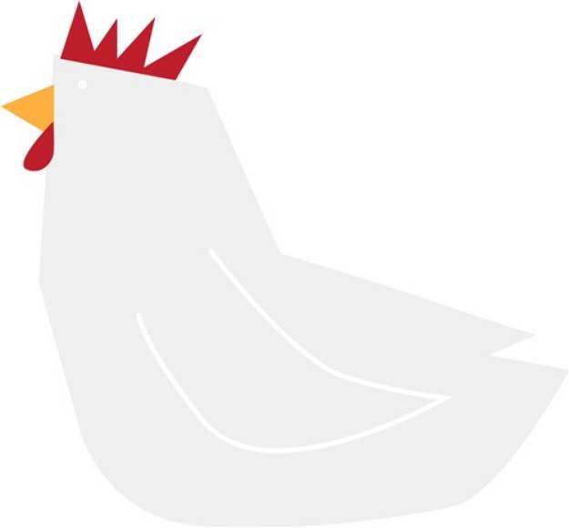 Picture of Chicken SVG File