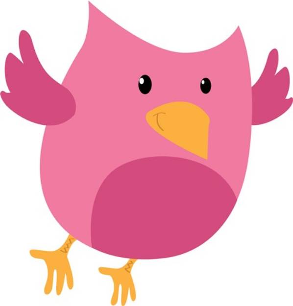 Picture of Funny Bird SVG File