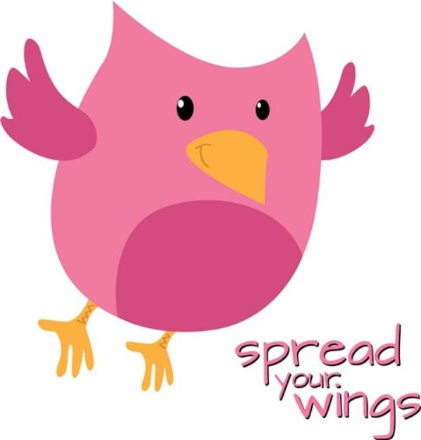 Picture of Spread Wings SVG File