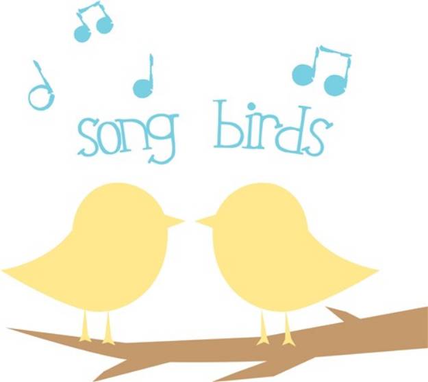Picture of Song Birds SVG File