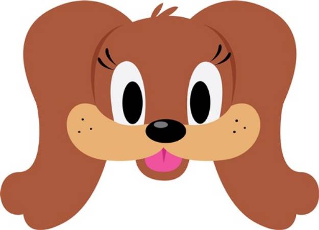 Picture of Dog Head SVG File