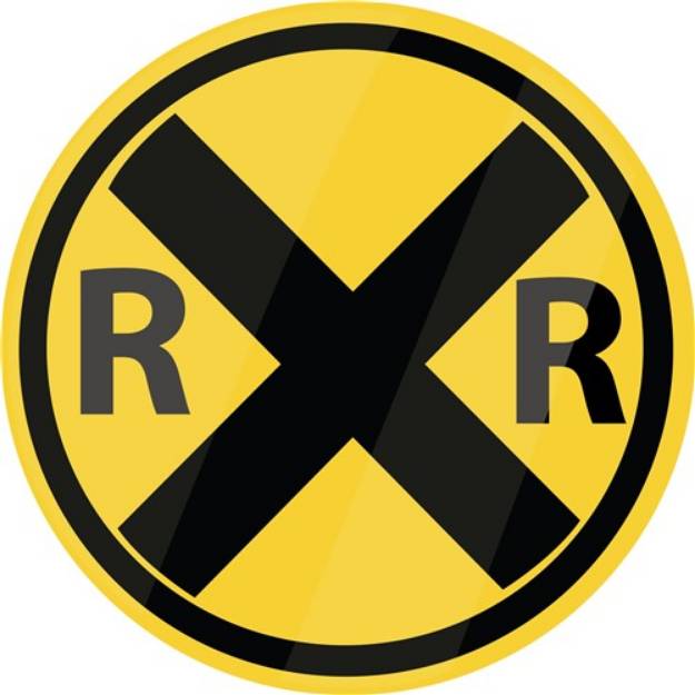 Picture of RR Crossing SVG File