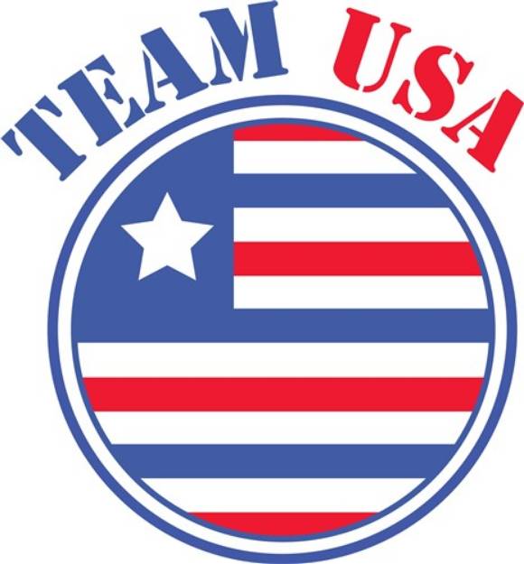 Picture of Team USA SVG File