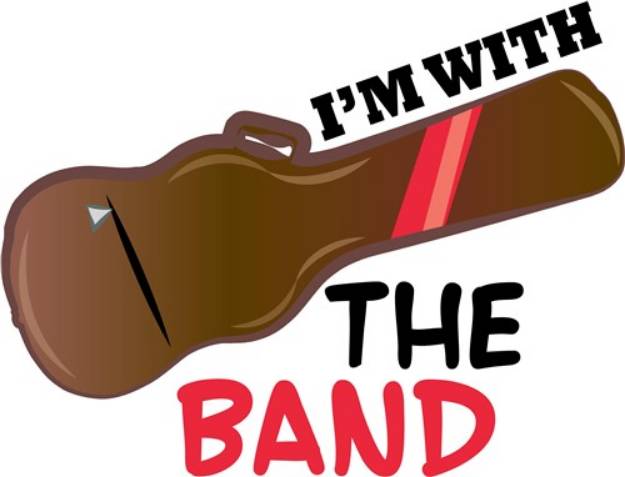 Picture of With The Band SVG File