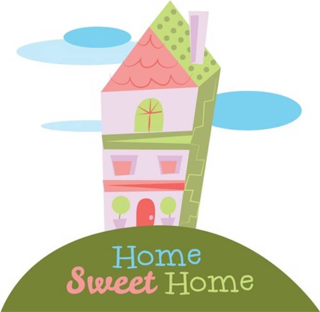 Picture of Home Sweet Home SVG File