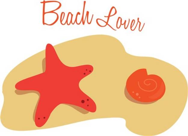 Picture of Beach Lover SVG File