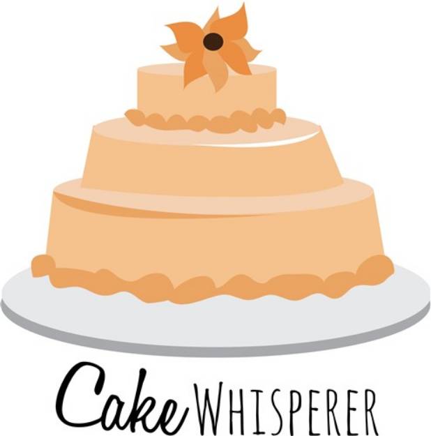 Picture of Cake Whisperer SVG File