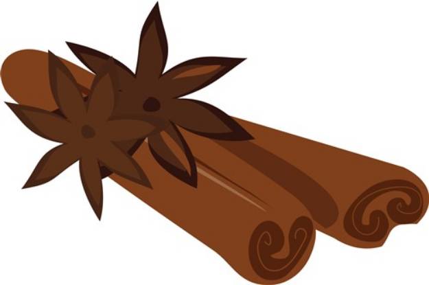 Picture of Cinnamon Sticks SVG File