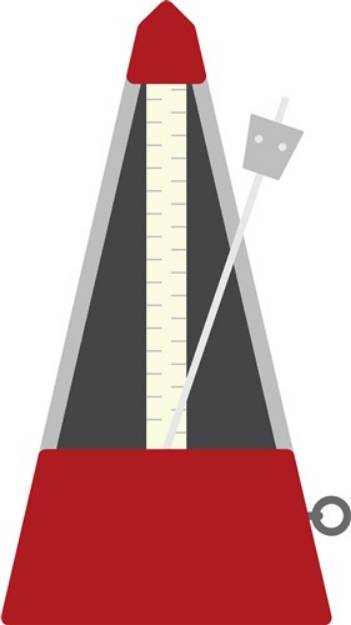 Picture of Musical Metronome SVG File