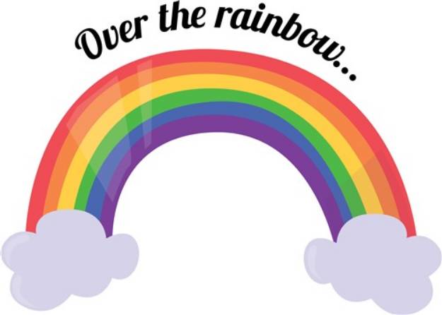 Picture of Over the Rainbow SVG File