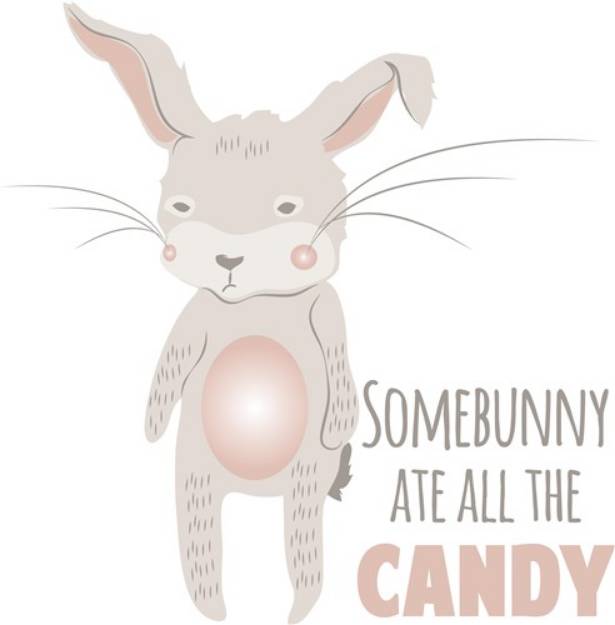 Picture of Somebunny Candy SVG File