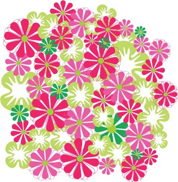 Picture of Flowers Plant SVG File