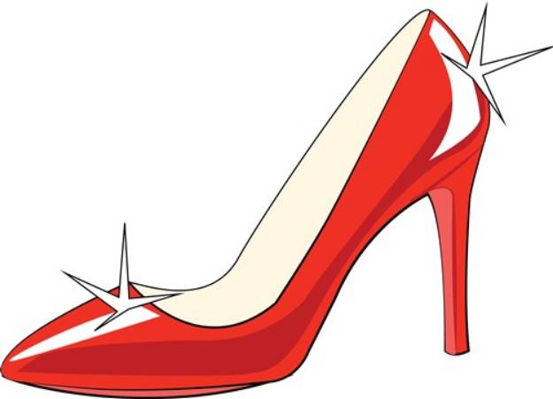 Picture of High Heeled Shoe SVG File