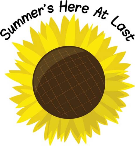 Picture of Summers Here SVG File