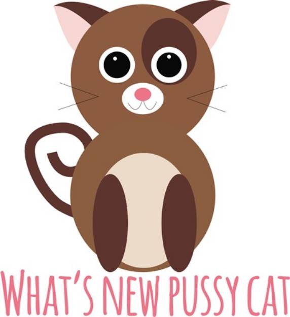 Picture of Pussy Cat SVG File