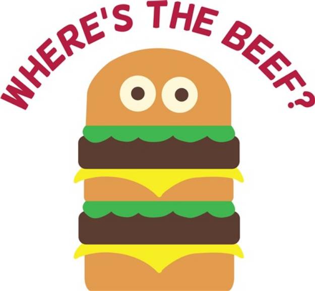 Picture of Wheres The Beef SVG File