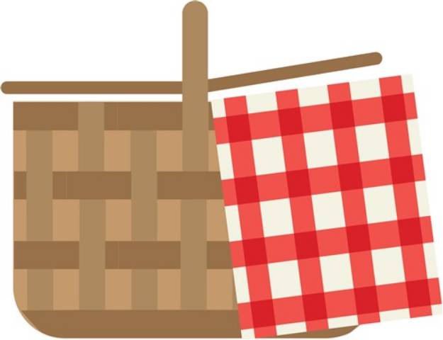 Picture of Picnic Basket SVG File