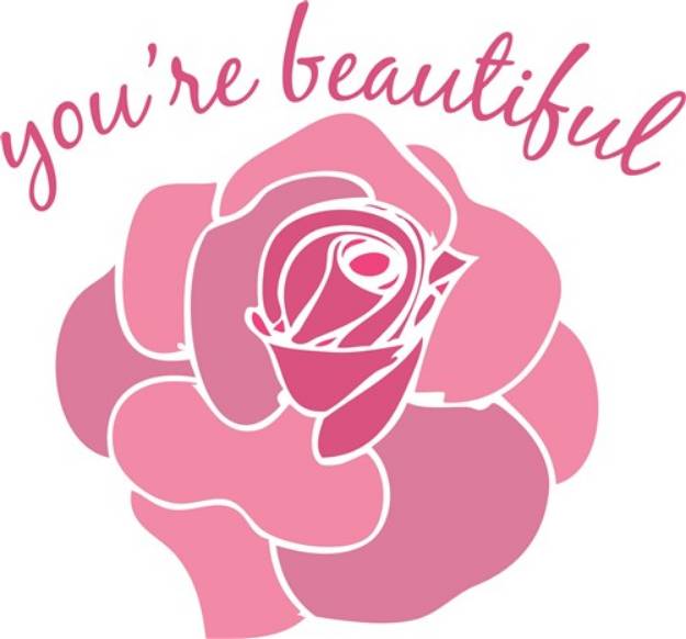 Picture of Youre Beautiful SVG File