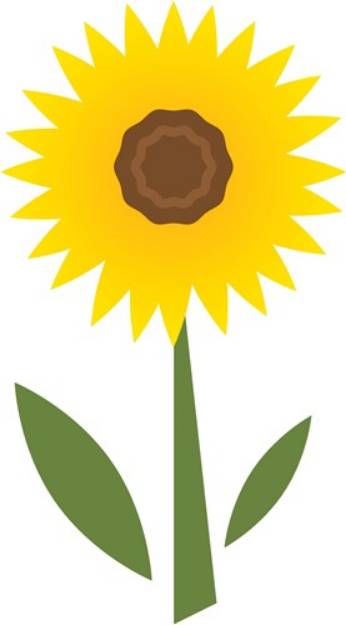 Picture of Sunflower SVG File