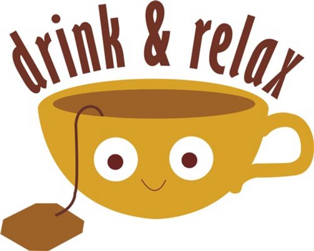Picture of Drink & Relax SVG File