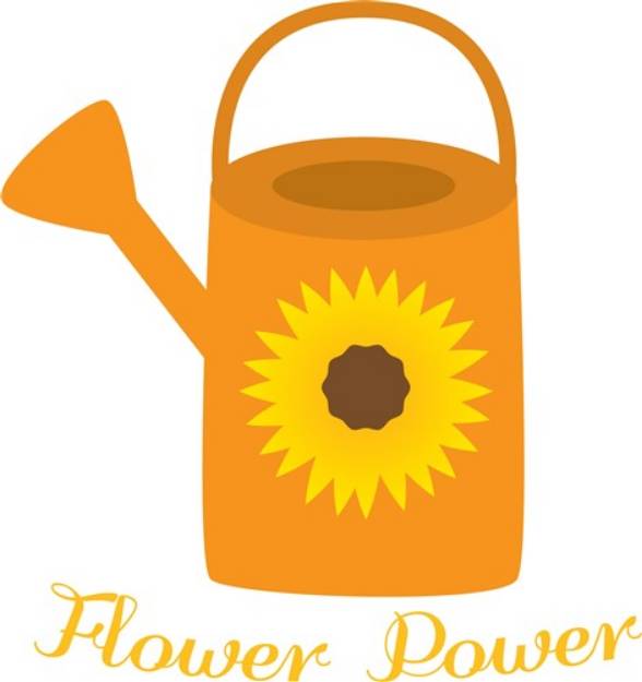 Picture of Flower Power SVG File