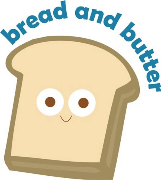 Picture of Bread And Butter SVG File