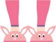 Picture of Bunny Slippers SVG File