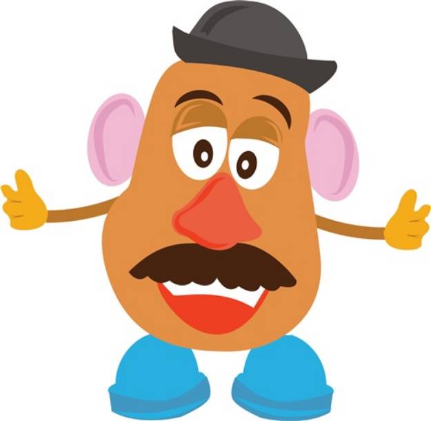 Picture of Mr Potato Head SVG File