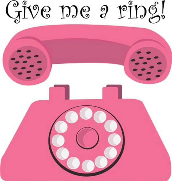 Picture of Give Me A Ring SVG File