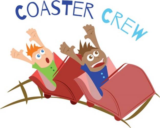 Picture of Coaster Crew SVG File