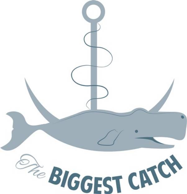 Picture of Biggest Catch SVG File