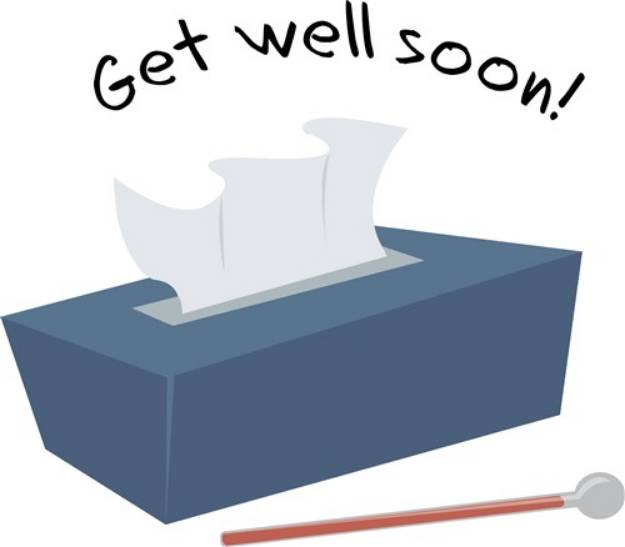 Picture of Get Well Soon SVG File